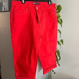 Levi's Crop Cotton Pants, Sz. 12